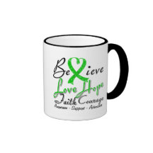 Bipolar Disorder Believe Heart Collage Coffee Mug