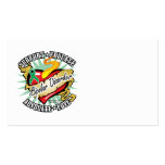 Bipolar Disorder Classic Heart Business Card