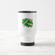 Bipolar Disorder Hope Faith Dual Hearts Coffee Mug