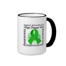 Bipolar Disorder Inspirations Spiral Ribbon Coffee Mugs