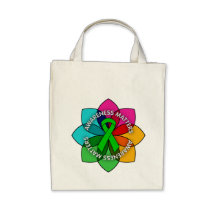 Bipolar Disorder Matters Petals Canvas Bag