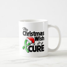 Bipolar Disorder My Christmas Wish is a Cure Coffee Mug