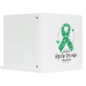 Bipolar Disorder Ribbon of Butterflies binders