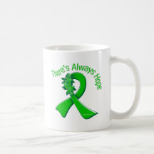 Bipolar Disorder There's Always Hope Floral Mug
