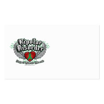 Bipolar Disorder Wings Business Card