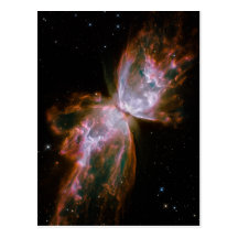 Bipolar Planetary Nebula Postcard