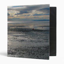 Birch Bay Tide Flats Vinyl Binder