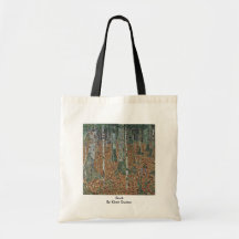 Birch By Klimt Gustav Tote Bags