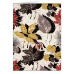 Birch Tree Botanical Retro Note Cards Card