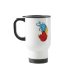 Bird 10 ~ Vintage Forties Tattoo Bird Art Coffee Mug