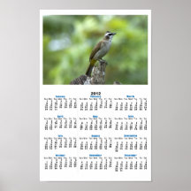 Bird (2) Poster Calendar