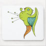 Bird 2 ~ Vintage Forties Tattoo Bird Art Mouse Pads