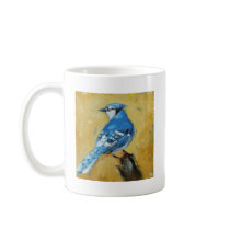 Bird#39 bluejay coffee mug