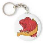Bird 8 ~ Vintage Forties Tattoo Bird Art Keychains