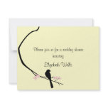 Bird and Blossom Invitation - Small