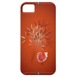 Bird and Bush-dark  iPhone 5 Case