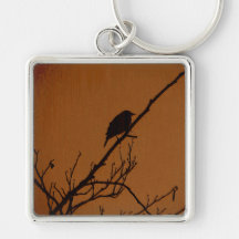 Bird Art Key Chain