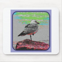 Bird Brain Mouse Pad