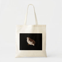 Bird drawing tote bag