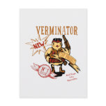 Bird Exterminator ~ Pest Extermination Funny Gift postcards