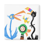 Bird Fun Magnet