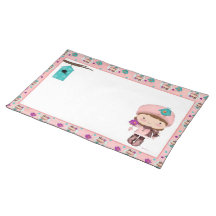 Bird Girl American MoJo Placemat