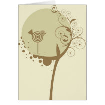 Bird House Greeting Card