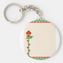 Bird House Key Chains