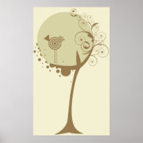 Bird House Poster