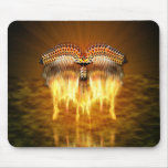 Bird in Flight Mouse Pads