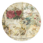 Bird in the Hand Round Stickers