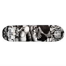 Bird in the hand skate board