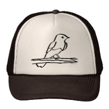 BIrd Inking Cap Trucker Hats