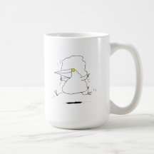 Bird Jumping Rope Coffee Mugs