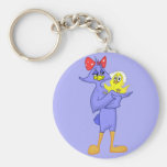 Bird Mother and Baby Keychain