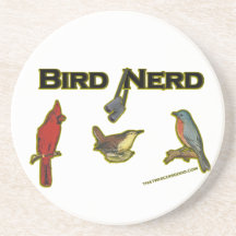 Bird Nerd Coaster