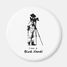 Bird Nerd Fridge Magnets