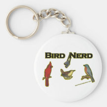 Bird Nerd Key Chain