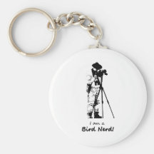 Bird Nerd Key Chain