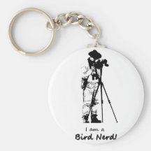 Bird Nerd Keychains