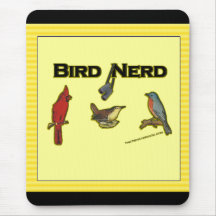 Bird Nerd Mousepad