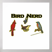 Bird Nerd Poster