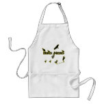 Bird Nerd Silhouette Apron