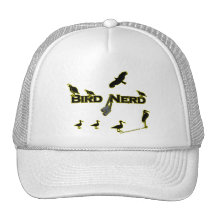 Bird Nerd Silhouette Hat