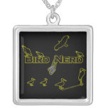 Bird Nerd Silhouette Jewelry