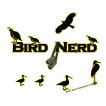 Bird Nerd Silhouette Photo Cut Outs