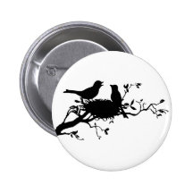 Bird Nest Pin