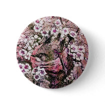 BIRD NEST ,white red pink
