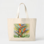 Bird Of Paradise Flower Art - Multi Tote Bags