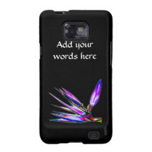 Bird of Paradise Flower (Coloured Foil Effect) Galaxy S2 Case